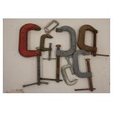 Assorted C Clamps