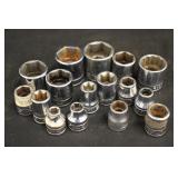 Snap-On SAE 3/8" Drive Shallow Sockets