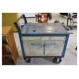 Rolling Metal Storage Shop Cart