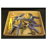 Assorted Spring & Quick Grip Clamps