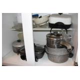 Electric Skillet, Pots & Pans