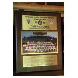 1989 Chicago Cubs Old Style Plaque