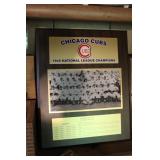 1945 Chicago Cubs League Champs Plaque