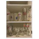 Falstaff, Schlitz & Others Beer Glasses