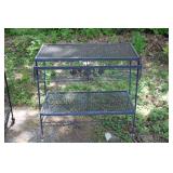Wrought Iron Potting Bench