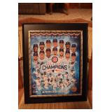 2016 Cubs World Series Champs Plaque