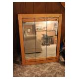 24" Oak Medicine Cabinet