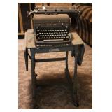 Royal Typewriter & Stand