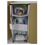 Danbury Mint Danielle Porcelain Doll