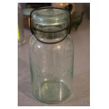 Green Lightning Canning Jar