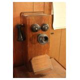 Western Electric Wall Mount Hand Crank Phone