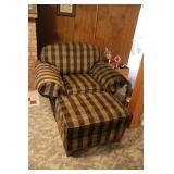 Oversized Chair & Ottoman