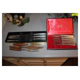 MCM Steak Knives & Carving Set