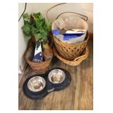Dog Dishes, Baskets