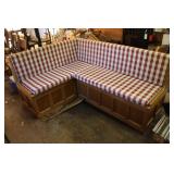 Oak Kitchen Booth/Nook