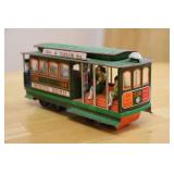 Tin Litho Bay & Talor Trolly Car