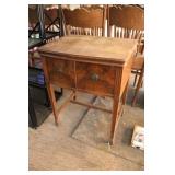 Antique Mahogony Sewing Cabinet