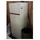 Metal Shelf & Contents