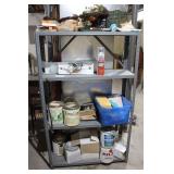 Metal Shelf & Paints