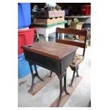Vintage School Desk