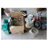 Oil Lamps, Jars, & Lawn Decorations