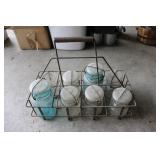 Canning Jars & Bottle Carrier