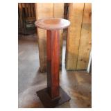 36" Walnut Plant Stand