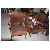 Maple Chairs & Coca Cola Tins