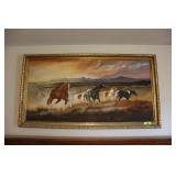 Framed Horse Wall Art