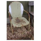 Vintage Metal Lawn Chair