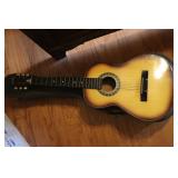 Lindell Brand 6 String Acoustic Guitar w/Case