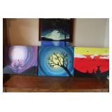 Acrylic on Canvas Pictures