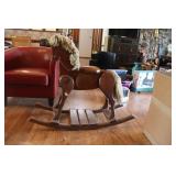 Wooden Rocking Horse