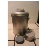 Vintage Faris Galvanized Thermos