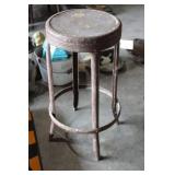 Vintage Metal 24" Stool