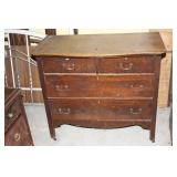 Oak Three Drawer Dresser