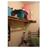 Contents of Master Bedroom Closet