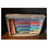 NIB Cuisinart 7 pc. Stainless Knife Set