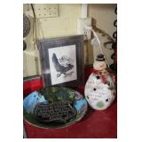 Snowman North Star Candle Holder