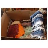 Assorted Linens, Towels, & Blankets