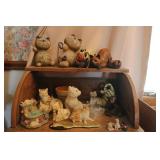 Assorted Cat Figurines