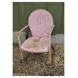 Vintage Metal Lawn Chair