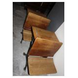 Vintage School Desks