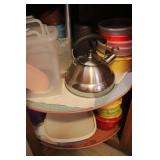 Kitchen storage, Misc. Tupperware