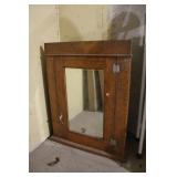 Antique Oak Medicine Cabinet