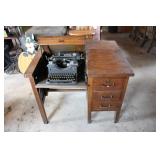 Oak Typewriter
