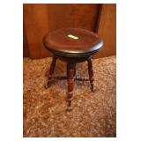 Piano Stool w/Claw & Ball Feet