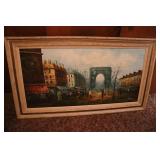 Framed Oil on Canvas