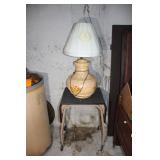 Lamps & Typewriter Table