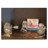 Vintage 8mm Movie Cameras